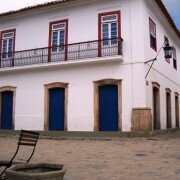 Paraty Historic Centre. Old manor houses have been restored into chic restaurants, bars, shops and lounges.