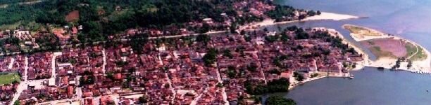 Air view of Paraty 